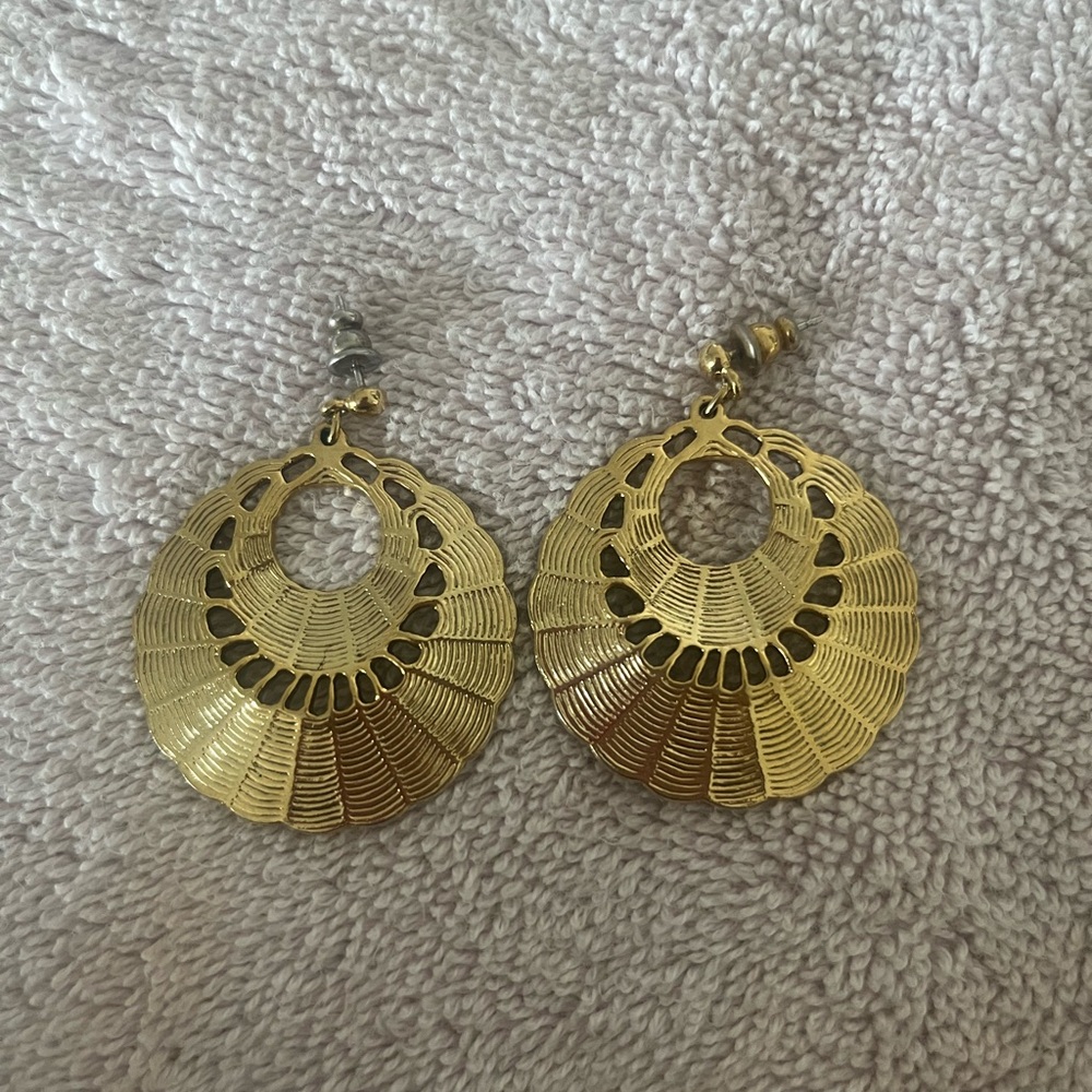 Vintage Gold Earrings